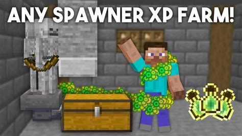 Easiest Zombie And Skeleton Mob Spawner Xp Farm Minecraft 120 Tutorial