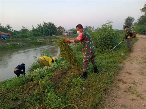 Serbuan Satgas Sektor Citarum Harum Di Hari Sungai Nasional