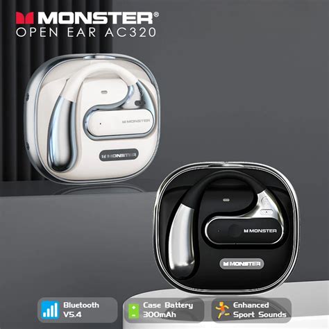 Monster Auriculares Deportivos Mejorados Aud Fonos Inal Mbricos Con