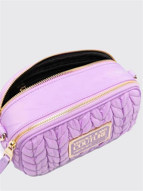 Outlet De Versace Jeans Couture Bolso De Hombro Mujer Violeta