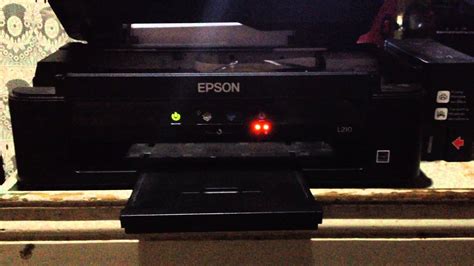 Epson Red Light Erorr For L110 L210 L300 L350 And L355 Blink Reset Light Eror Youtube