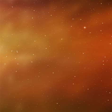 Premium Vector Night Starry Sky Starlight On Red Orange Background