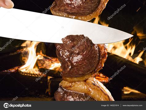 Picanha Tradicional Churrasco Brasileiro Fotos Imagens De