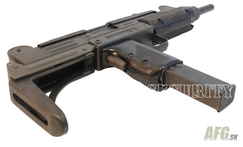 Deactivated Submachine Gun Uzi With Folding Stock Cal 9 Mm Afg Defense Eu Army Military Shop