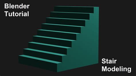 How To Make Stairs In Blender Step By Step Tutorial Smart Sky