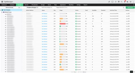 ManageEngine OpManager Analyse réseau simplifiée