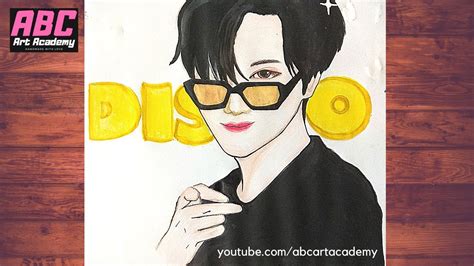 BTS J Hope Dynamite 방탄소년단 How to Draw J Hope Dynamite Step by Step