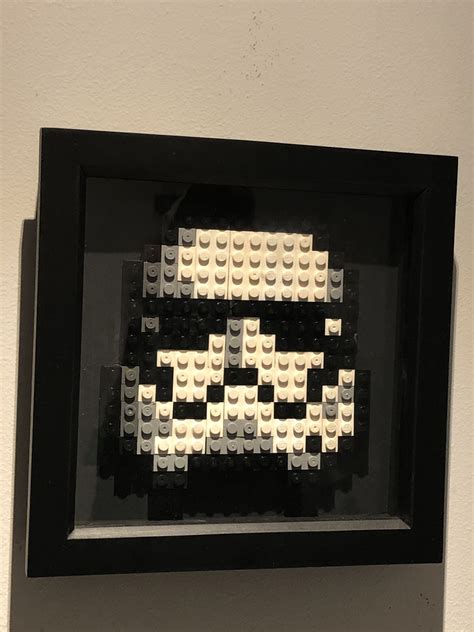 Starwars Stormtrooper Brick Block Art Mosaic Wall Art Etsy Lego