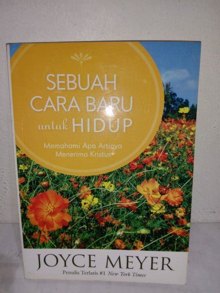 Jual Buku Original Sebuah Cara Baru Untuk Hidup Karangan Joyce Meyer