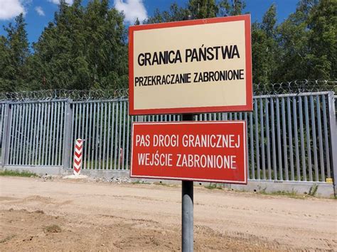 Pas Drogi Granicznej Wej Cie Zabronione Aktualno Ci Podlaski Oddzia