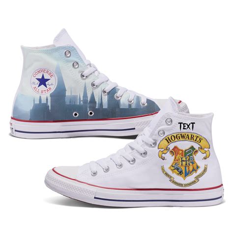 Harry Potter Converse Shoes Custom Designed Bump Shoes