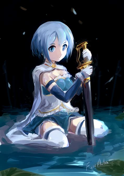 Miki Sayaka Mahou Shoujo Madokamagica Image By Pixiv Id 32001