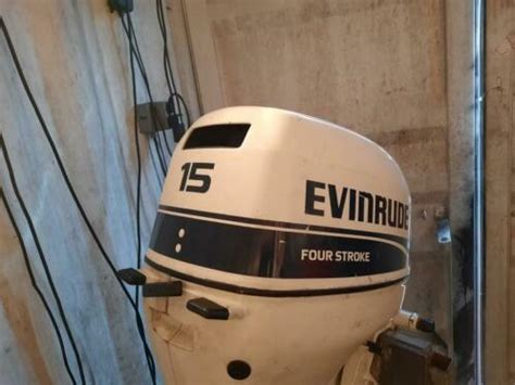 Evinrude 15 Pk 4 Takt Langstaart Met Elektrische Start Advertentie