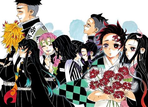 Kimetsu No Yaiba Digital Colored Comics Chapter Anime Demon