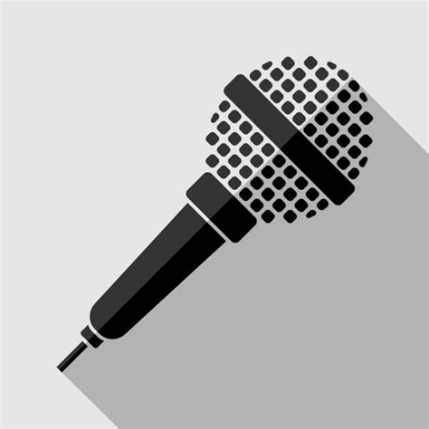 Microphone Icon Royalty Free Stock Svg Vector