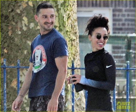 Shia Labeouf Fka Twigs Are All Smiles On Outing After His Split From