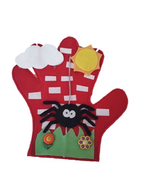 Luva Musical A Dona Aranha No Elo7 5B8 Hand Puppets Quiet Book