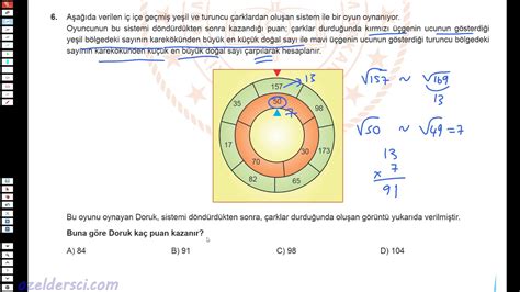 2020 Lgs Kasım Ayı Örnek Matematik Soruları Çözümleri Youtube