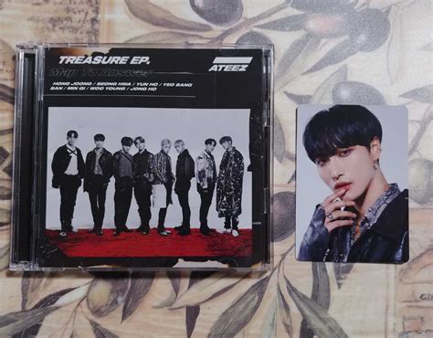 【新品】ateez Cd Treasure Ep Map To Answer 初回限定盤 Cd＋dvd 【type A】 トレカ ソンファの