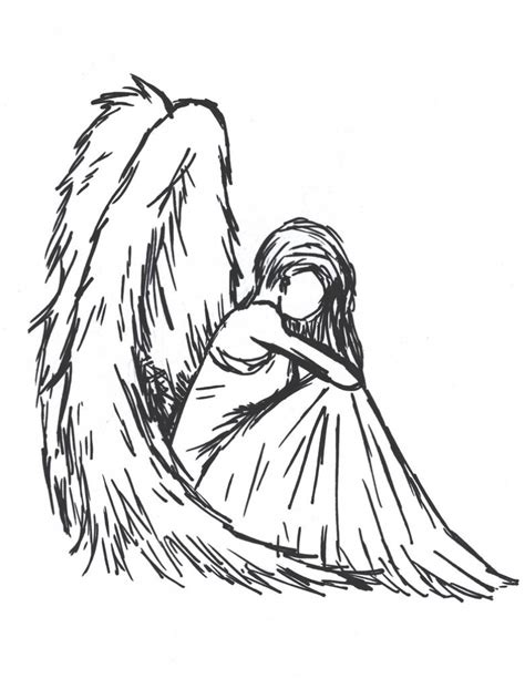 Angel Drawing Sketch At Explore Collection Of