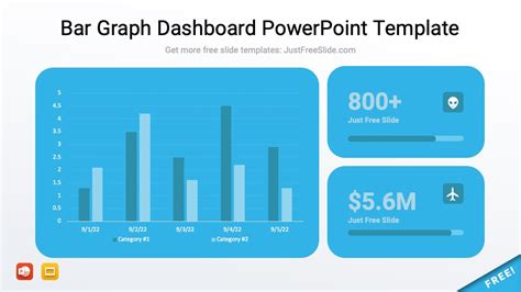 Free Creative Bar Graph PowerPoint Template (7 Slides) | Just Free Slide