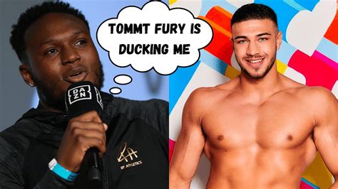 Viddal Riley Reacts To Tommy Fury Ducking Him Youtube