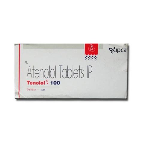 Tenolol 100mg Sukitha Pharmacy Clinic Pvt Ltd