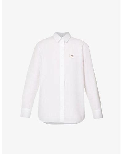 Maison Kitsuné Shirts for Women Online Sale up to 75 off Lyst