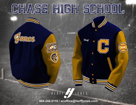 Chase High School Letter Jacket Herff Jones Jacket Shop