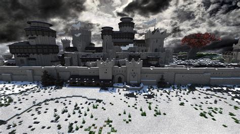 Game of Thrones. Winterfell. Minecraft Map