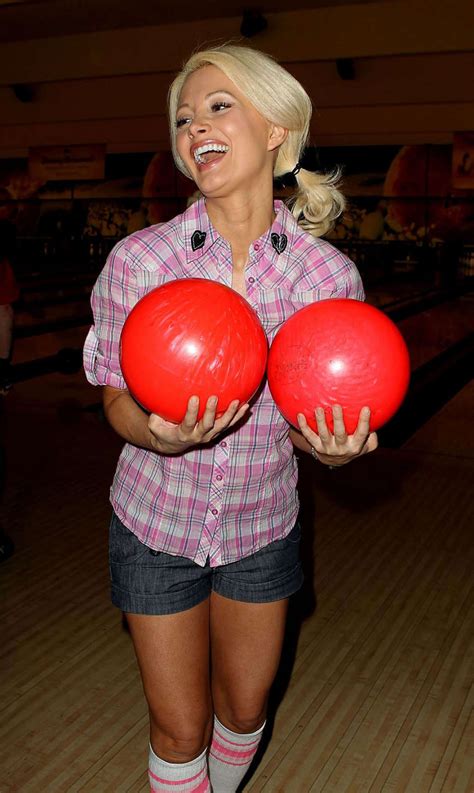 Holly Madison Exposing Her Fucking Sexy Body And Hot Ass In Bowling