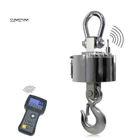 Zjmzym New Arrival Ocs 5t 5 Ton Hook Scale Wireless Digital Electronic