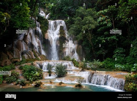 Luang prabang waterfall hi-res stock photography and images - Alamy
