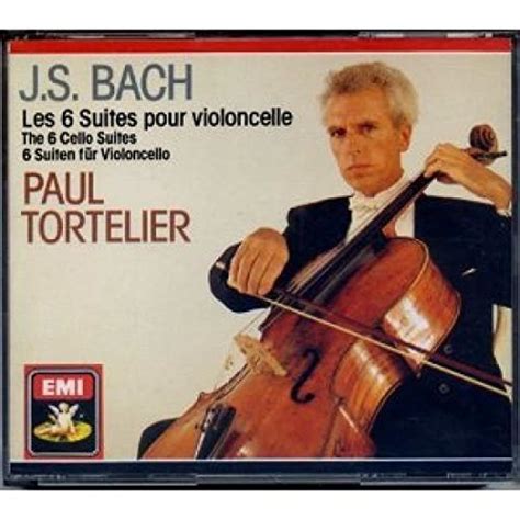 Bach Les Suites Pour Violoncelle Paul Tortelier Johann Sebastian