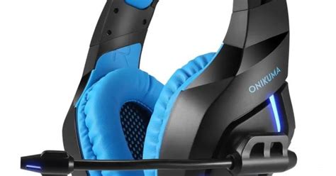 ONIKUMA K1B Wired Gaming Headset Headphone Noise Cancelling Mic