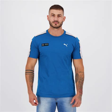 Camiseta Puma Mercedes Amg Petronas T Azul Futfanatics