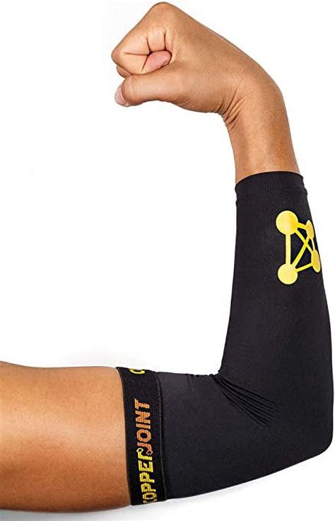 Copper Elbow Brace Copper Infused Elbow Support Compression Sleeve Reduces Strain And Swelling