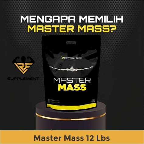 Jual Vectorlabs Master Mass Gainer 12lbs 5 4kg Susu Protein Penambah