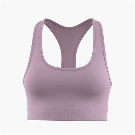 Seamless Anna Sports Bra 3d Model Cgtrader