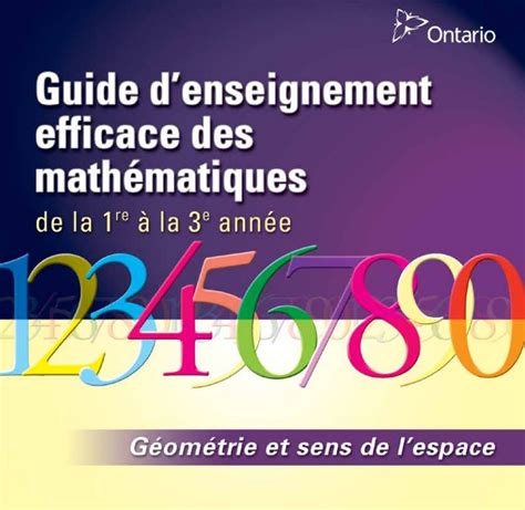 Guide D Enseignement Efficace Des Math Matiques G Om Trie