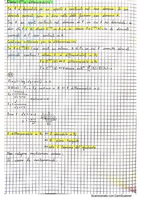 Analisi Matematica Ii Parte Teoria Ed Esercitazioni