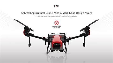 XAG V40 Agricultural Drone Earns the World-Renowned Good Design Award