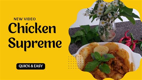 Chicken Supreme Easy Chicken Gravy I Didnt Know It Tasted Really Good Youtube