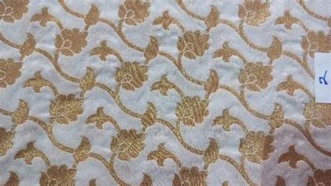 44 45 White Katan Silk Fabric At Rs 300meter In Varanasi Id