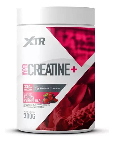 Creatina Monohidratada 300g Hyper Creatina 3000mg Xtr