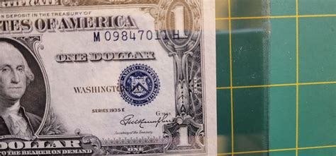 1 1935E No Motto Silver Certificate FR 1613N PMG 64 EPQ Misalignment