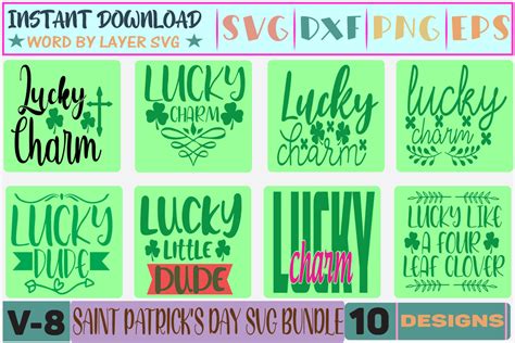 10 Saint Patricks Day Svg Bundle V 08 Graphic By Thesvgfactory