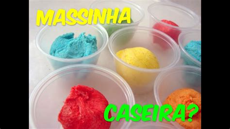 DIY Como Fazer Massinha Play Doh Caseira Facil YouTube