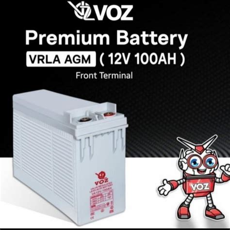 Jual Aki Battery Baterai VOZ 100 Ah 12V 12 Volt 100 Ampere Terminal