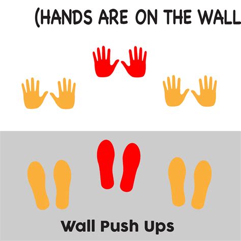 Wall Push Ups (4119-NW) – Creative Services E-Store